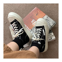 Ladies Platform Lace-Up White Sneaker - Thumbnail 5