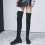  Lace Up Strappy Over The Knee High Motorcycle Boots-4