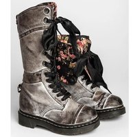 Autumn Winter Lace up Flat Shoes Vintage Sexy  - Thumbnail 5