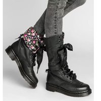 Autumn Winter Lace up Flat Shoes Vintage Sexy  - Thumbnail 3