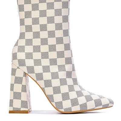 Fashion heeled boots-td