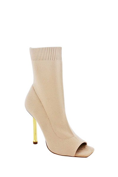 Gold Heel Boot-TD