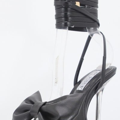 Bow wrap stiletto-td