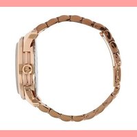MICHAEL KORS OVERSIZED ROSE GOLD RUNWAY LADIES WATCH 3-HAND GLITZ  #MK5661 - Thumbnail 3
