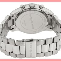 Michael Kors Layton Silver Tone Chronograph Watch Style #MK8190 - Thumbnail 2
