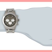 Michael Kors Layton Silver Tone Chronograph Watch Style #MK8190 - Thumbnail 3
