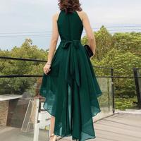 Cute Green chiffon short prom dress - Thumbnail 1