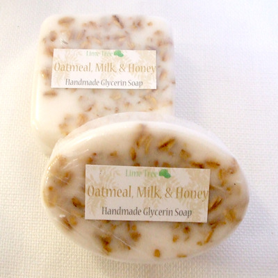 Oatmeal, milk & honey soap