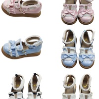 Sweet Bunny Doll Thick Winter Velvet Fur Platform Shoes - Thumbnail 7