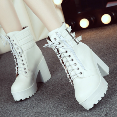  korean version of the new japanese high-heeled 