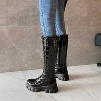 Punk Rock Gothic Combat Motorcycle Military - Thumbnail 2
