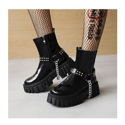 Rivet belt buckle street fashion trend female
