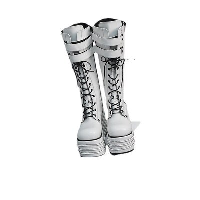 Boots women gothic cosplay shoes woman