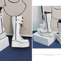 Boots Women Gothic Cosplay Shoes Woman - Thumbnail 3