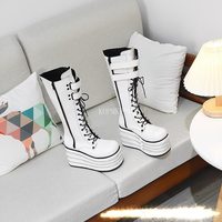 Boots Women Gothic Cosplay Shoes Woman - Thumbnail 1