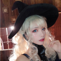 Retro Witch Hats Masquerade Bandage Bow - Thumbnail 4