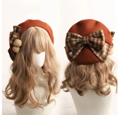 Winter Cute Beret Women New British Fashion