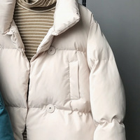 Puffer Parkas Autumn Bubble Coats Oversized  - Thumbnail 6