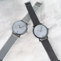 Luxury Women Watch Mesh Strap Marble  - Thumbnail 6