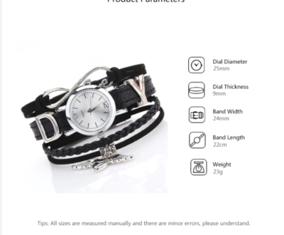 Brand Watches For Women Luxury Silver Heart 
