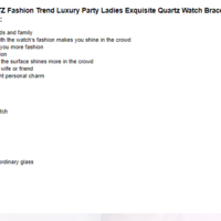 Fashion Trend Luxury Party Ladies Exquisite Quartz - Thumbnail 7