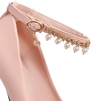 High Heel Shoes Platform Pumps  - Thumbnail 3