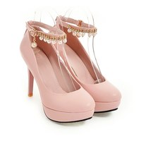 High Heel Shoes Platform Pumps  - Thumbnail 2