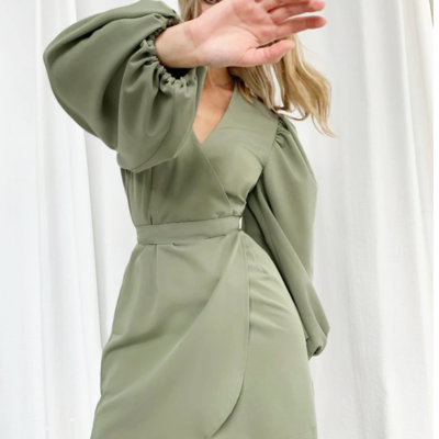 asymmetry mini dress tunic high waist  - Thumbnail 3