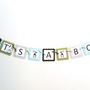 It's a Boy Monkey Banner for Party or Nursery Decoration-1