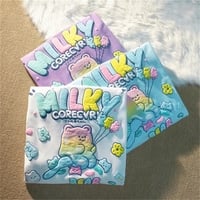 Cute Purple Gummy Bear Print Loose Oversize Sweatshirt Long Sleeve T-shirt Aesthetic Casual Summer E-Girl Kawaii Korean Japanese Harajuku - Thumbnail 6