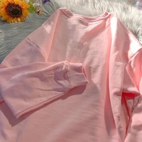 Sweet Pastel Print Oversized Crewneck Sweatshirt Long Sleeve Shirt Aesthetic Casual Summer E-Girl Kawaii Korean Japanese Harajuku - Thumbnail 5