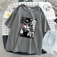 Cute Toilet Anime Boy Cartoon Print Unisex Short Sleeve T-shirt Aesthetic Casual Summer E-Girl Kawaii Korean Japanese Harajuku - Thumbnail 3