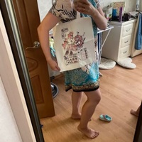 Cute Shiba Inu Anime Girl Cartoon Tote Canvas Bag Shopper Shoulder Bag Aesthetic Casual Summer E-Girl Kawaii Korean Japanese Harajuku - Thumbnail 7