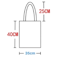 Cute Shiba Inu Anime Girl Cartoon Tote Canvas Bag Shopper Shoulder Bag Aesthetic Casual Summer E-Girl Kawaii Korean Japanese Harajuku - Thumbnail 4