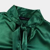  Elegant Long Sleeve Strappy Bow Tie Maxi - Thumbnail 3