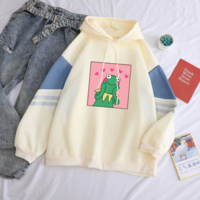 Anime Cartoon Print Hoodies Women Funny - Thumbnail 3