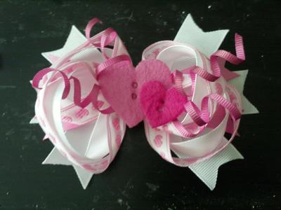 Pink Heart Twirls
