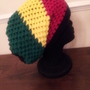 Rasta Style Slouchy Hat-1