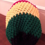 Rasta Style Slouchy Hat-2