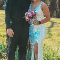 Charming Sequin Long Prom Dress Formal Dress - Thumbnail 1