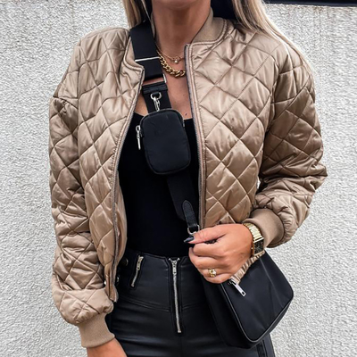 Casual Coat Female Cotton-Padded Quilted