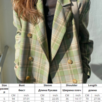 Double Breasted Blazer Suit Office Ladies - Thumbnail 9