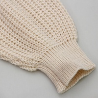  Long Knitted Cardigan Women Sweater Jacket - Thumbnail 2