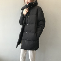  Oversized Clothes Coat Elegant Korean Puffer - Thumbnail 7