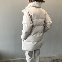  Oversized Clothes Coat Elegant Korean Puffer - Thumbnail 3
