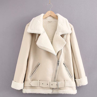 Winter Warm Thick Windproof Motorcycle Coat - Thumbnail 5
