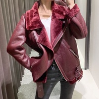 Winter Warm Thick Windproof Motorcycle Coat - Thumbnail 4