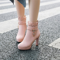  Lace Design Princess Platform Party - Thumbnail 2
