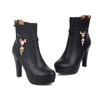  Lace Design Princess Platform Party - Thumbnail 8