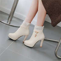  Lace Design Princess Platform Party - Thumbnail 4